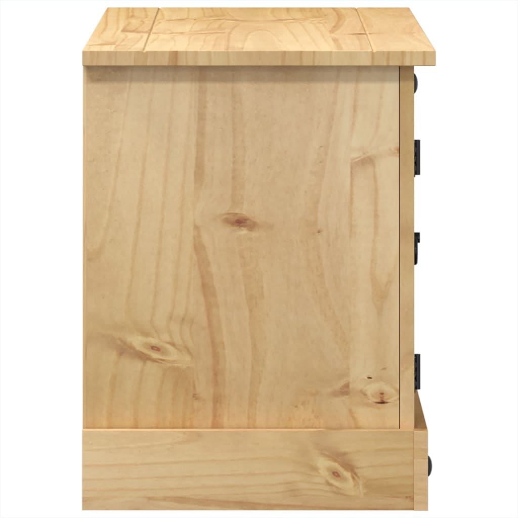 Meuble TV Corona 100x37x52 cm bois de pin massif Meubles TV vidaXL   