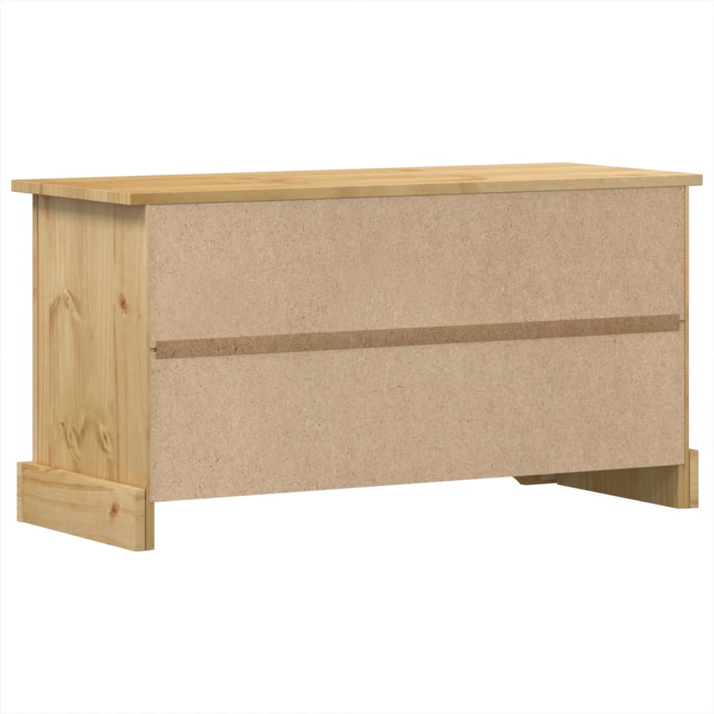 Meuble TV Corona 100x40x52 cm bois de pin massif Meubles TV vidaXL   