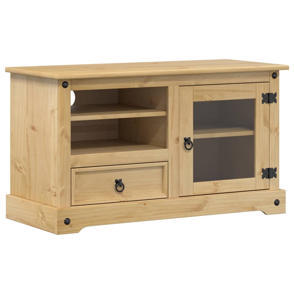 Meuble TV Corona 100x45x58 cm bois de pin massif Meubles TV vidaXL   