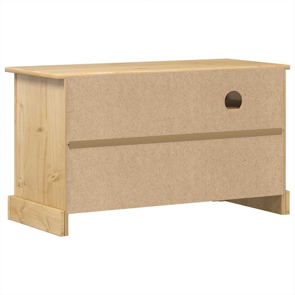 Meuble TV Corona 100x45x58 cm bois de pin massif - XIOS