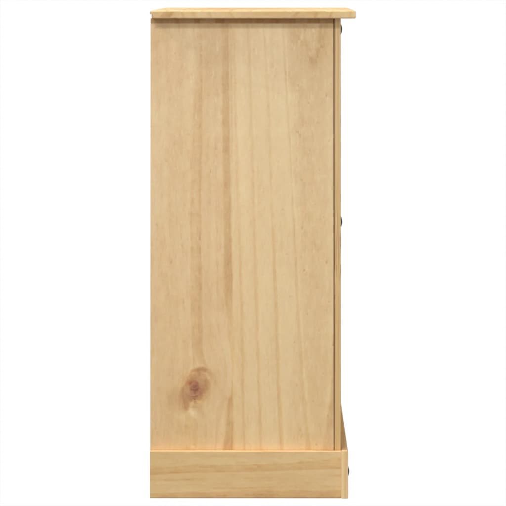 Commode Corona 92x48x120 cm bois massif de pin - XIOS