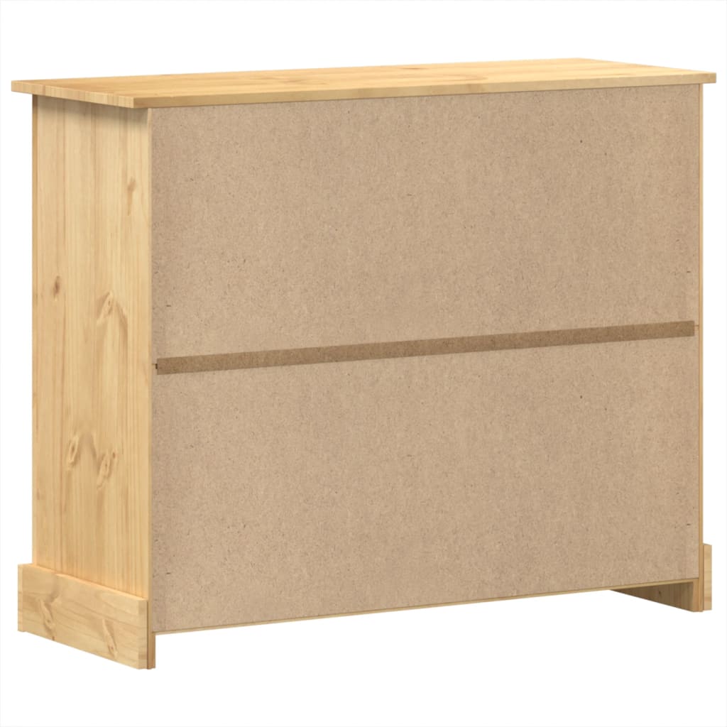 Commode Corona 110x43x91 cm bois massif de pin - XIOS