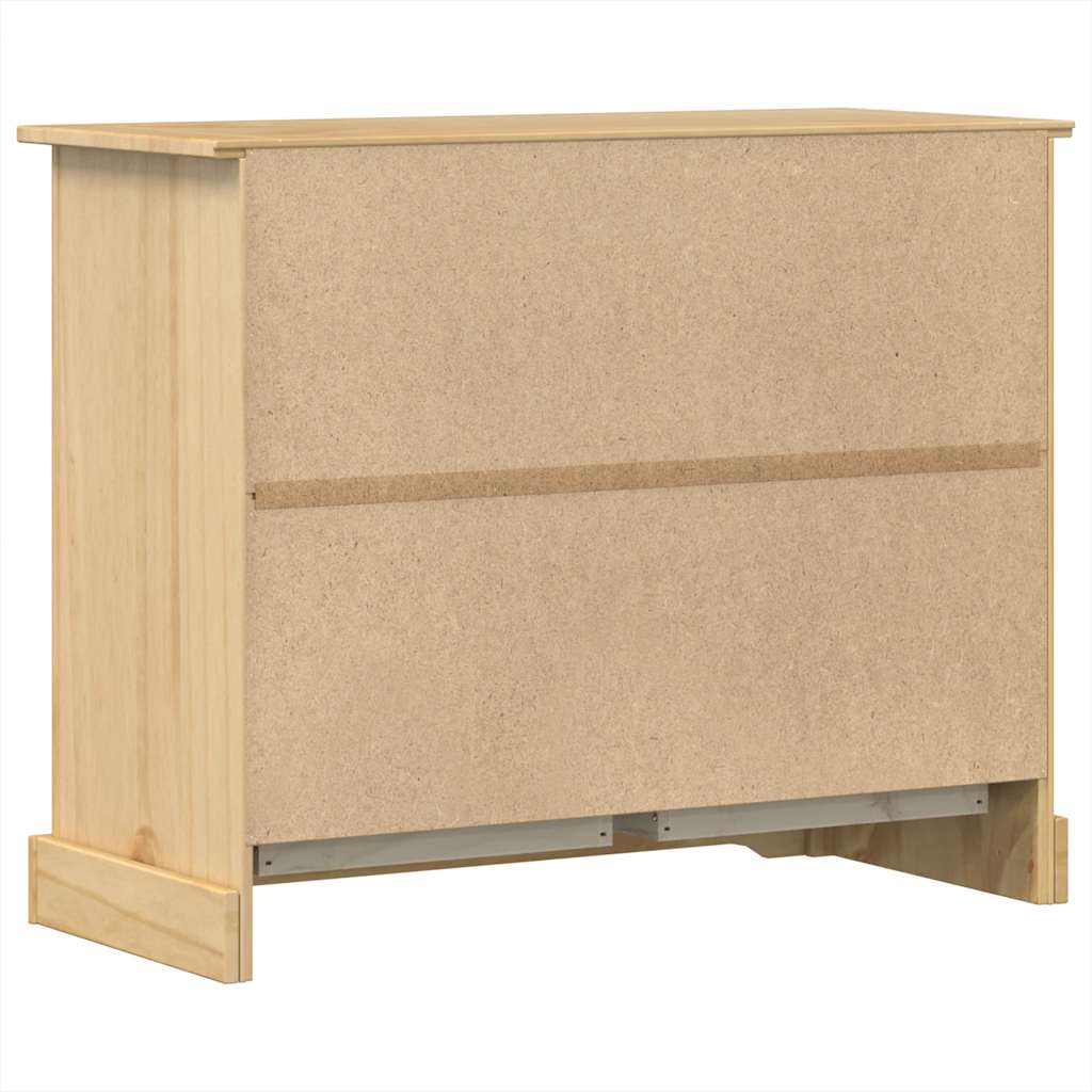 Commode Corona 101x45x82 cm bois massif de pin - XIOS