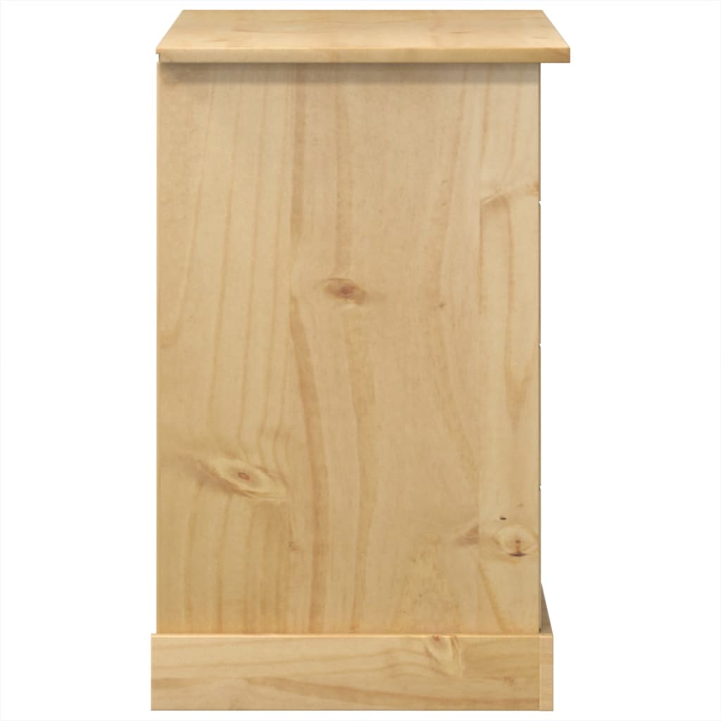 Coiffeuse Corona 104x47x75 cm bois de pin massif - XIOS