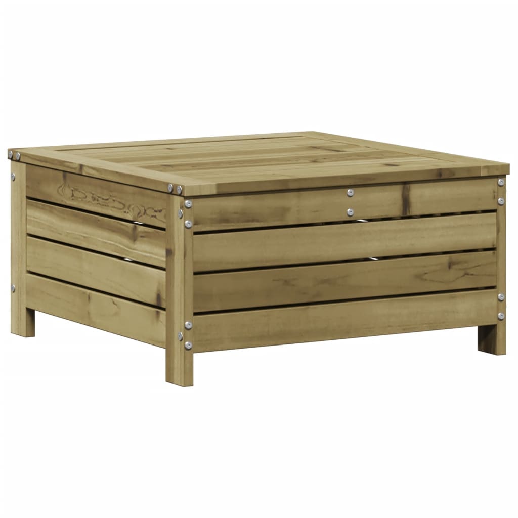 Salon de jardin 3 pcs avec coussins bois de pin imprégné
