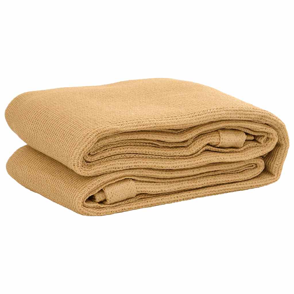 Tapis de tente sable 300x400 cm PEHD Accessoires de tente vidaXL