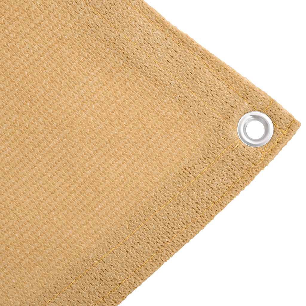 Tapis de tente sable 400x500 cm PEHD Accessoires de tente vidaXL