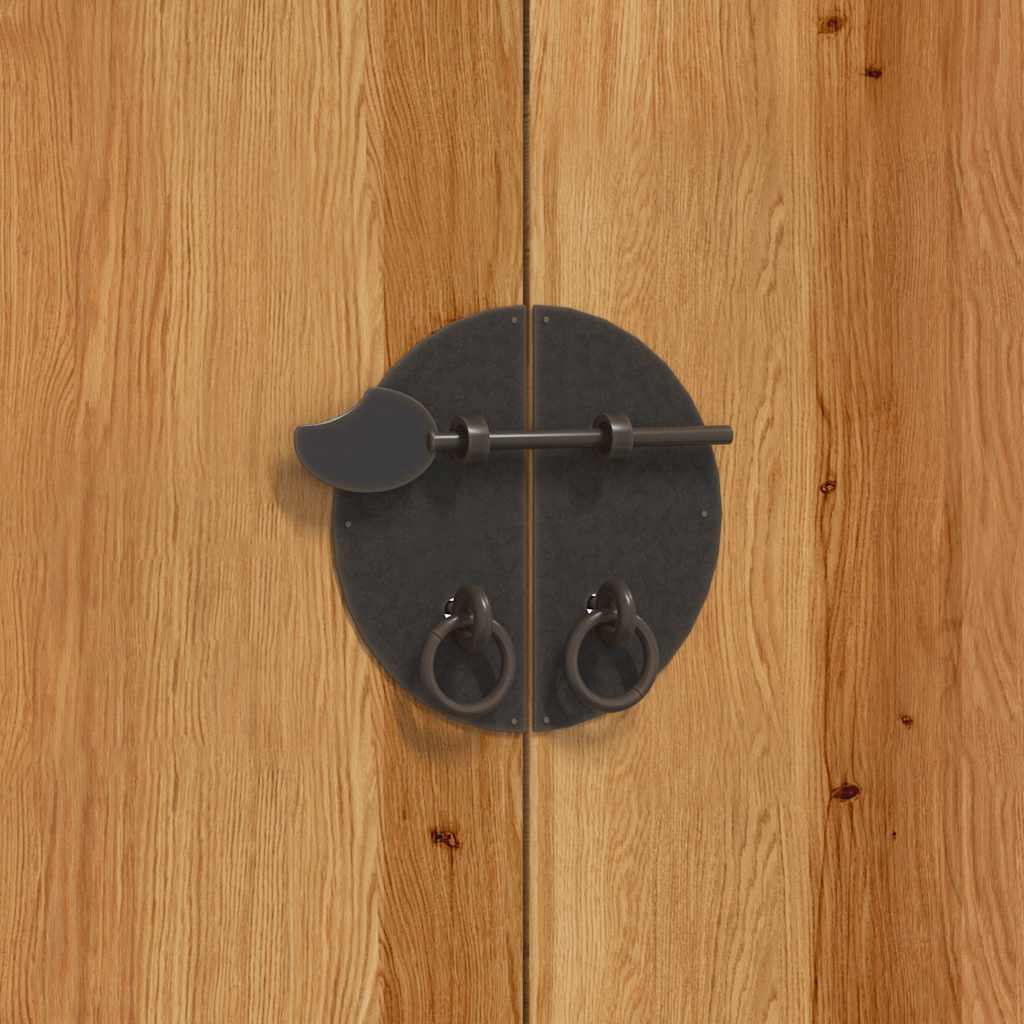 Ensemble de meubles de salle de bain 2 pcs bois de pin massif