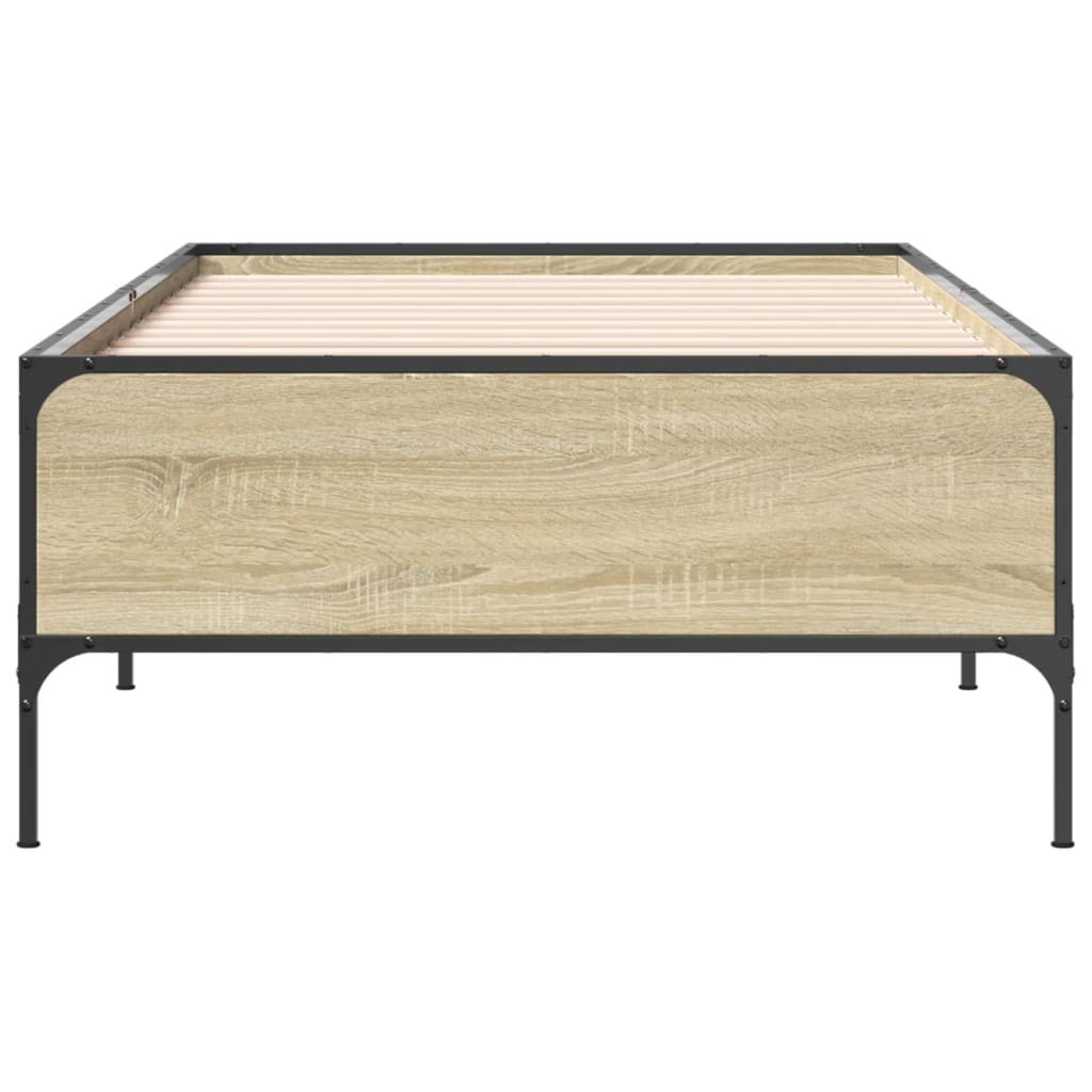 Cadre de lit sans matelas chêne sonoma 90x200 cm - XIOS