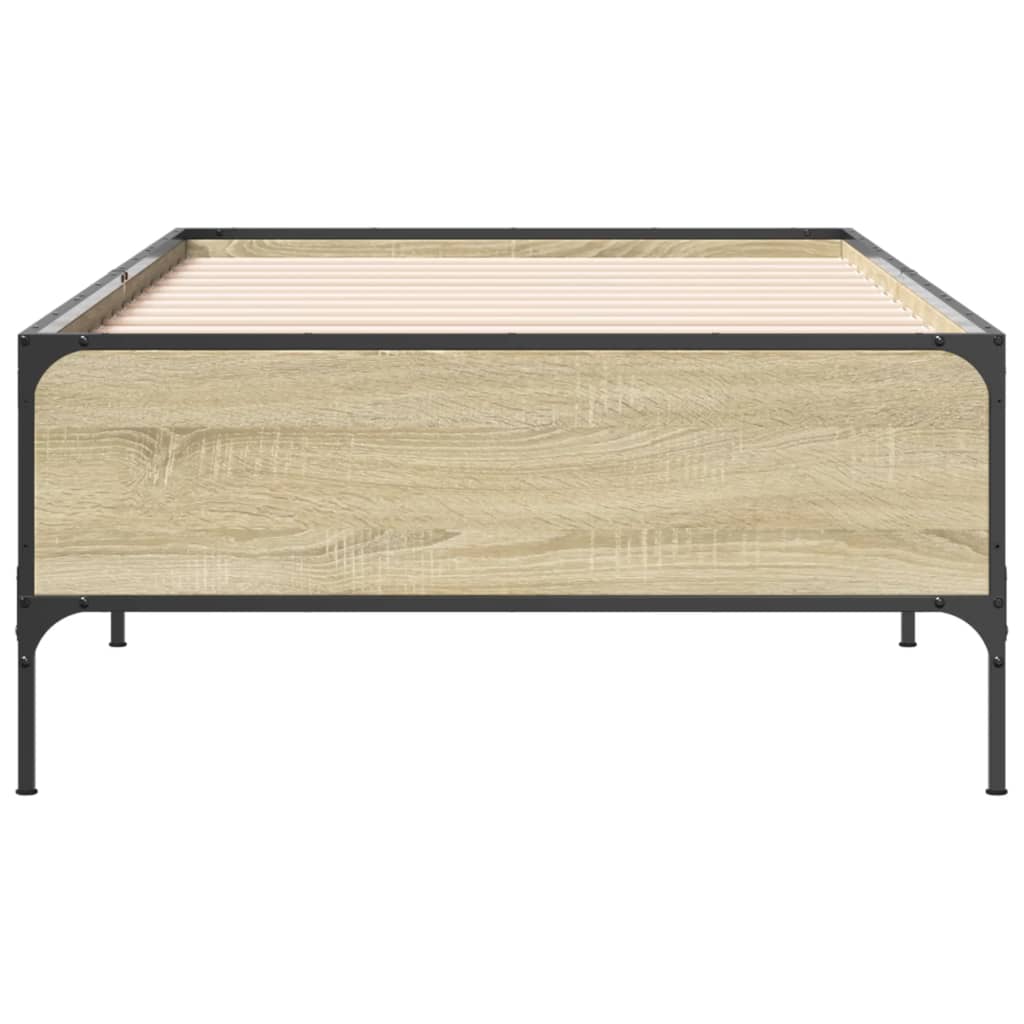 Cadre de lit sans matelas chêne sonoma 90x190 cm - XIOS