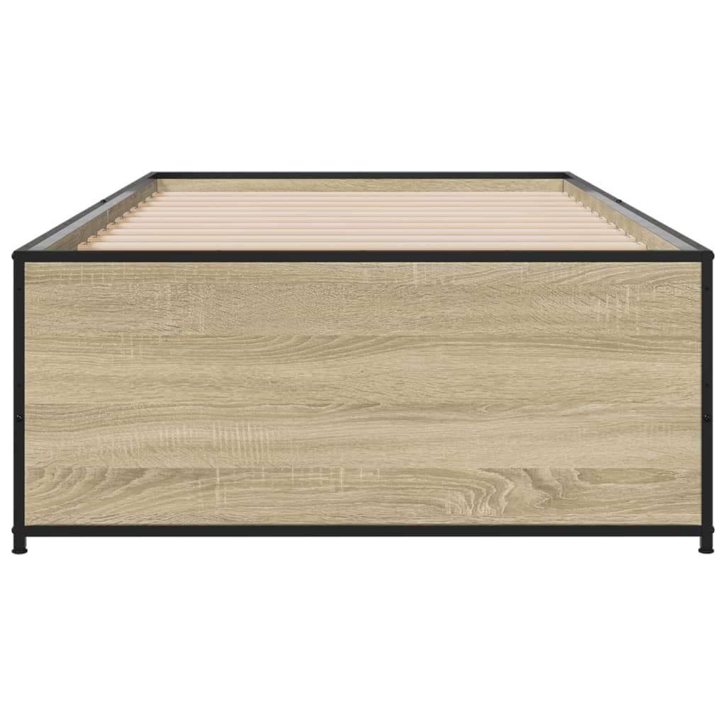 Cadre de lit sans matelas chêne sonoma 90x200 cm - XIOS
