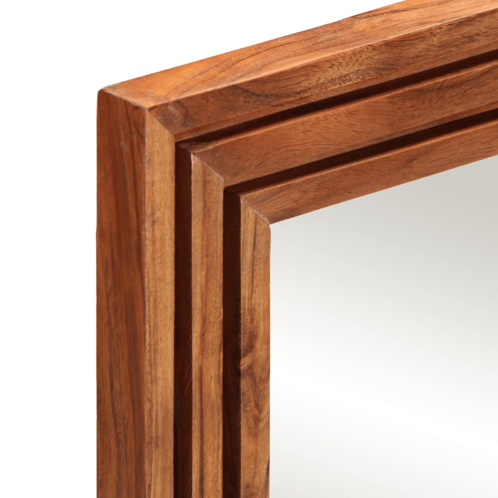 Ensemble de meubles de salle de bain 2 pcs bois massif d'acacia