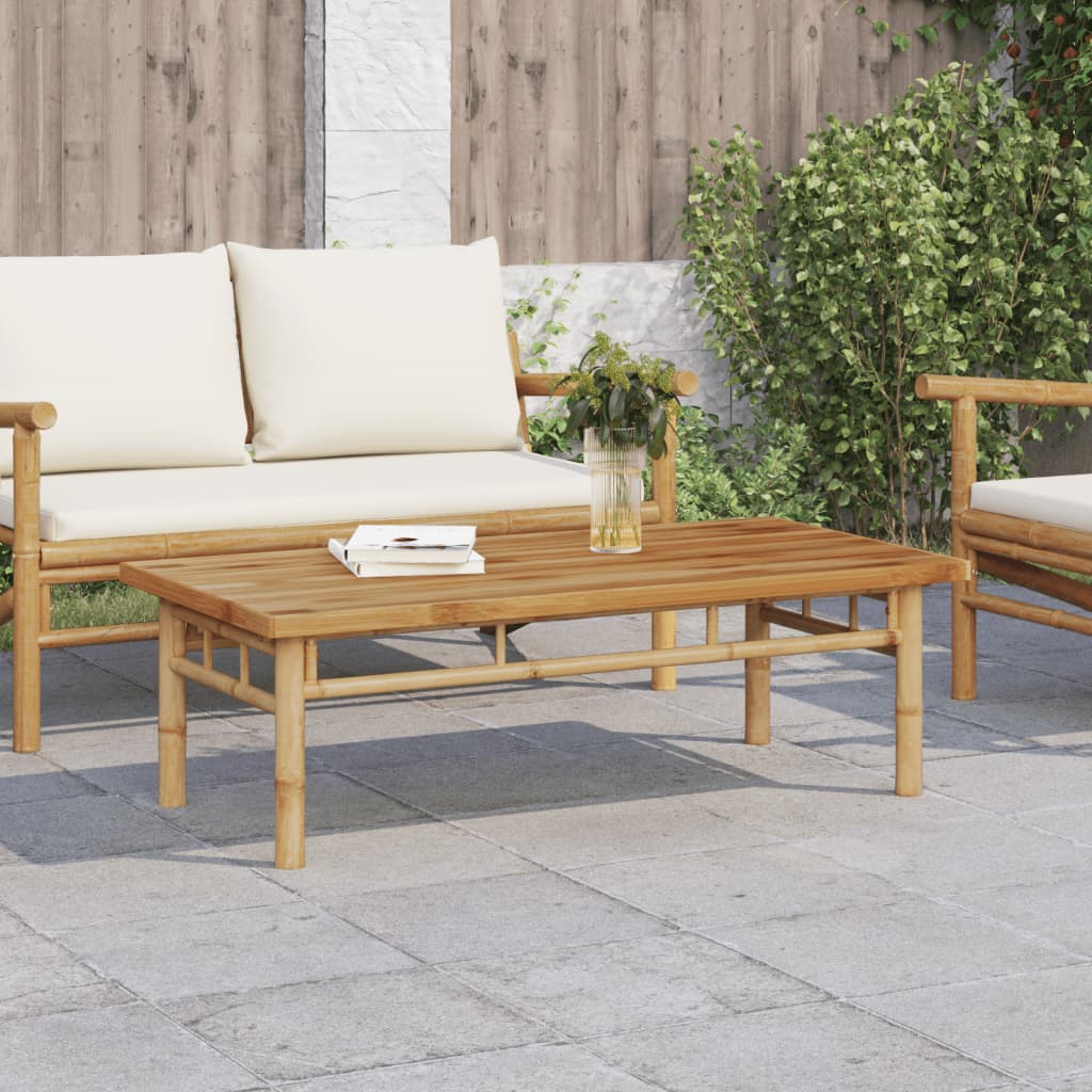 Table basse 110x55x35 cm bambou - XIOS