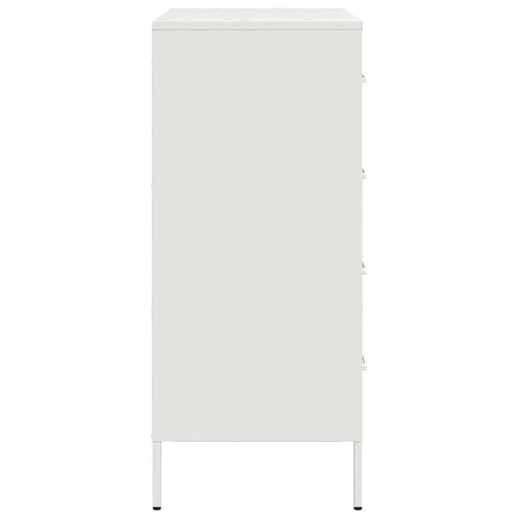 Buffet blanc 68x39x89 cm acier - XIOS