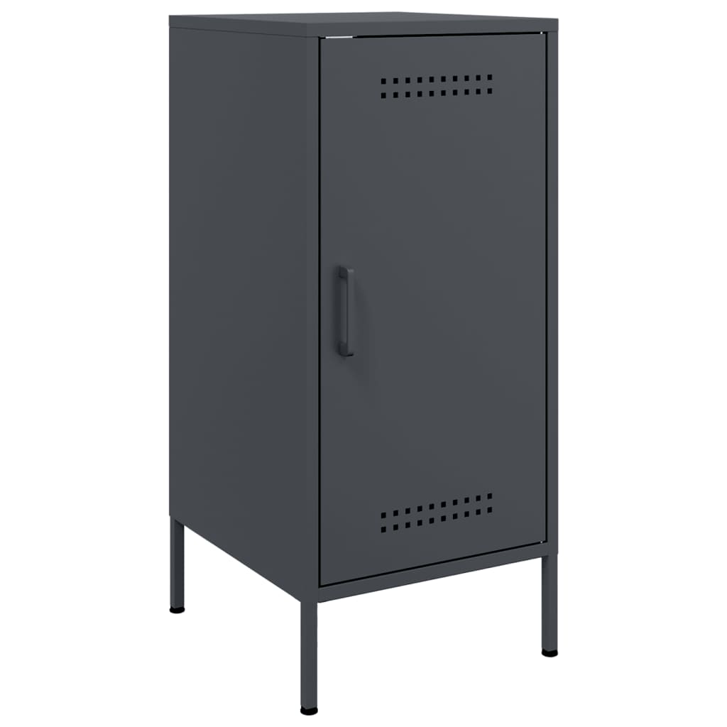 Buffet anthracite 36x39x79 cm acier - XIOS