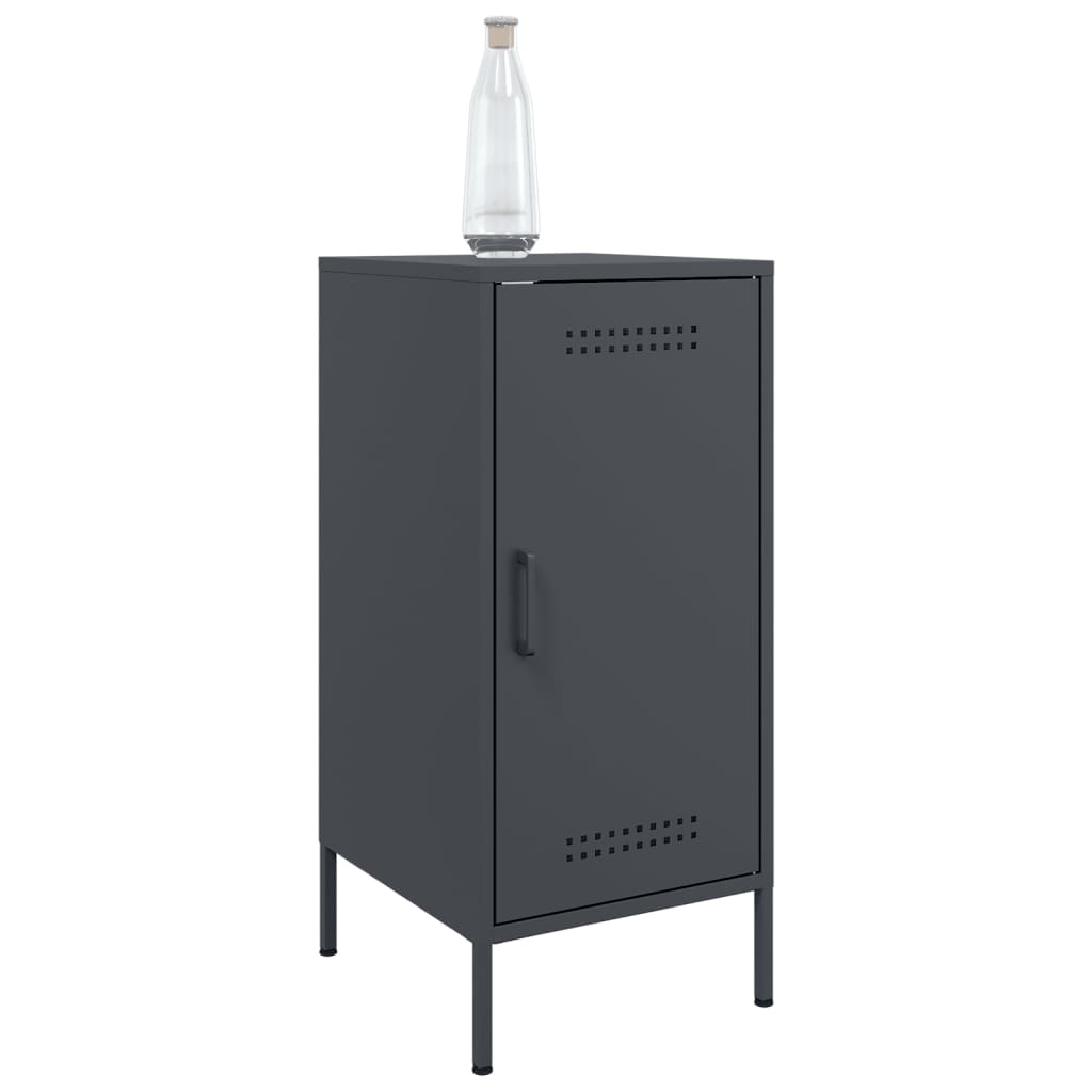 Buffet anthracite 36x39x79 cm acier - XIOS