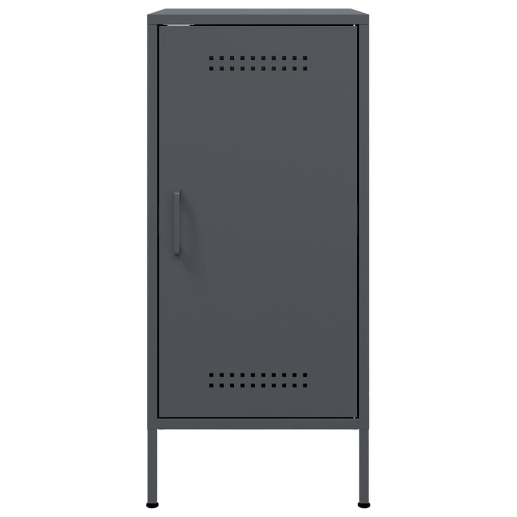 Buffet anthracite 36x39x79 cm acier - XIOS