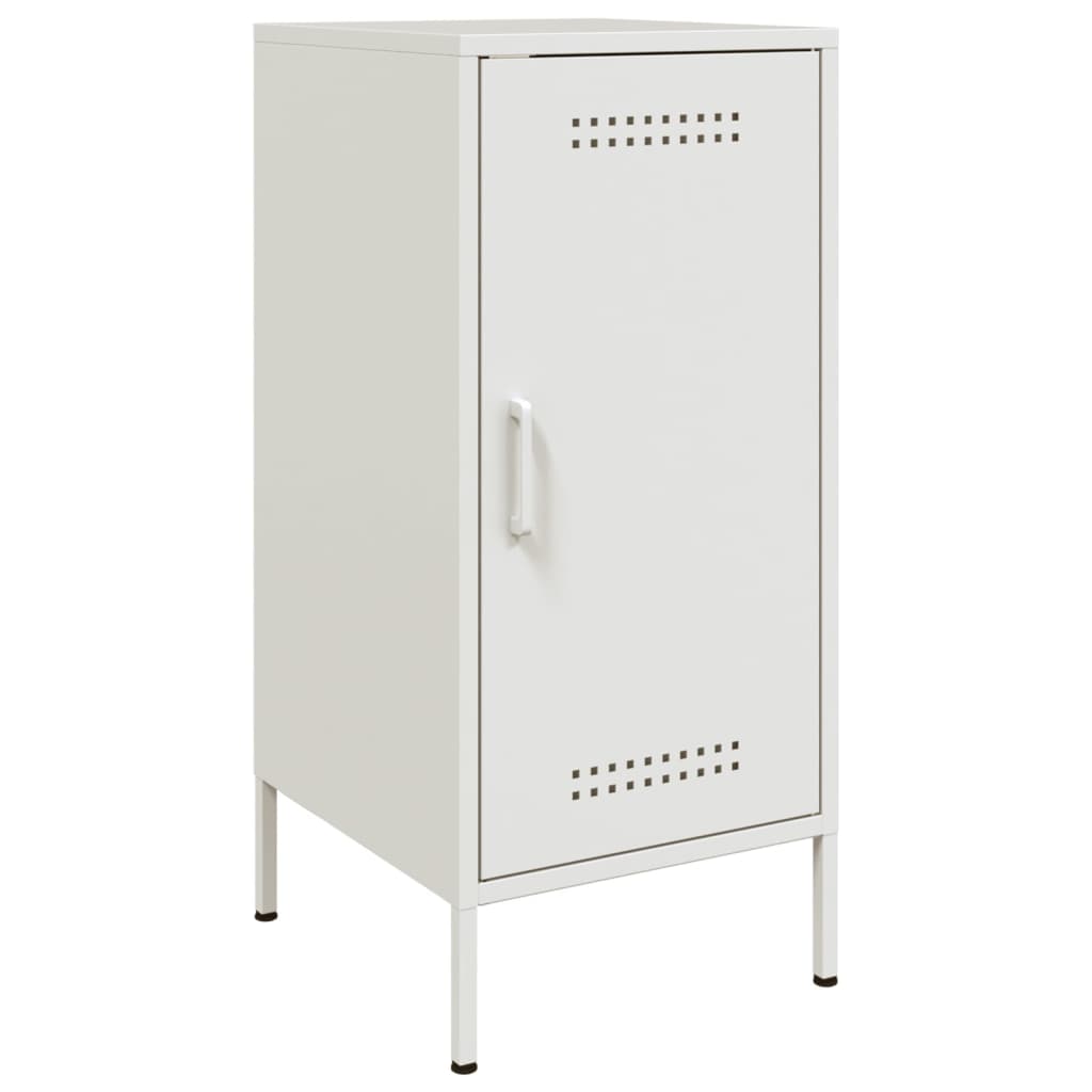 Buffets 2 pcs blanc 36x39x79 cm acier - XIOS