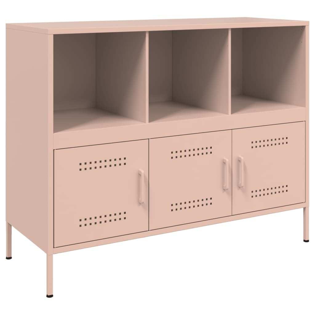Buffet rose 100,5x39x79 cm acier - XIOS