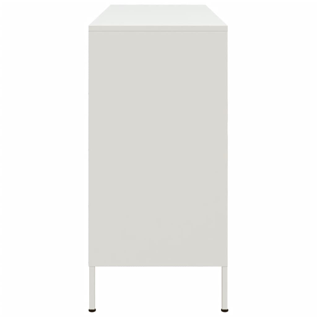 Buffet blanc 100,5x39x79 cm acier - XIOS