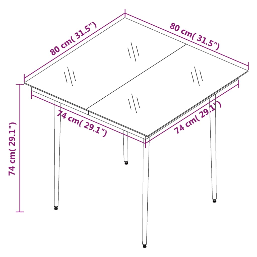 Ensemble à manger de jardin et coussins 3 pcs Beige poly rotin