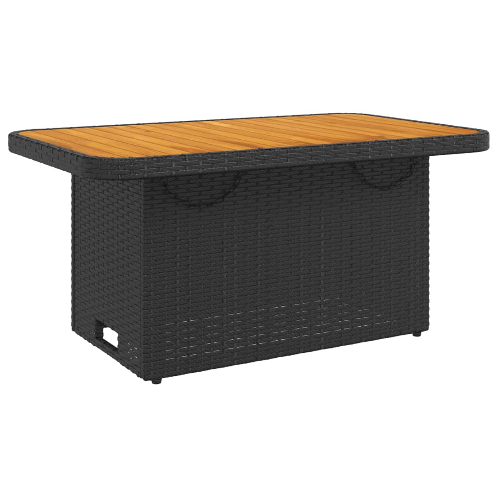 Canapés de jardin 2 pcs avec coussins Noir Résine tressée