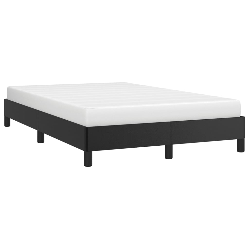 Cadre de lit sans matelas noir 120x190 cm similicuir - XIOS