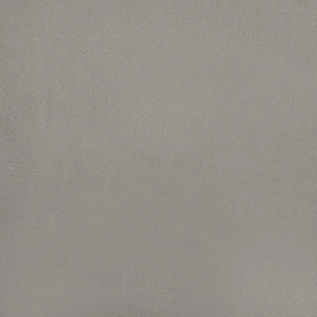 Sommier à lattes de lit et matelas gris clair 120x190cm velours - XIOS
