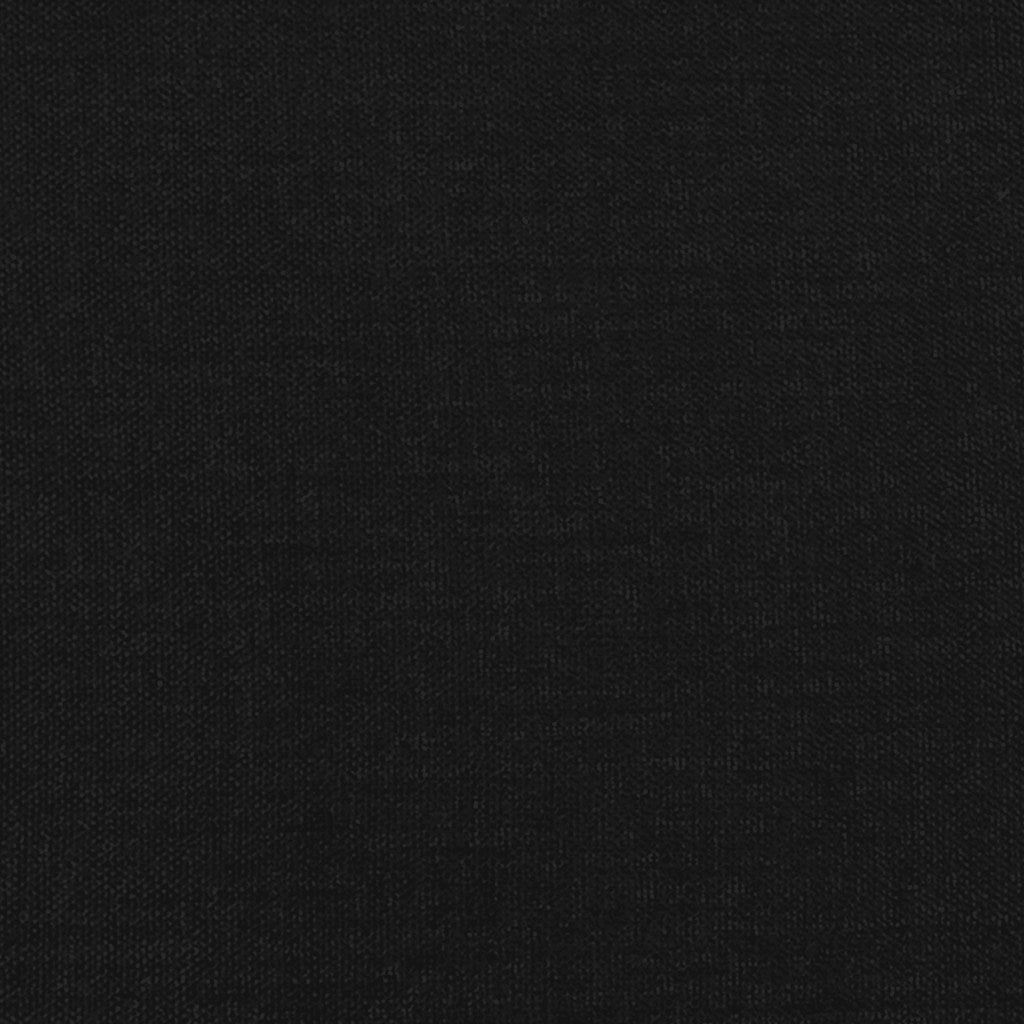 Sommier à lattes de lit matelas et LED noir 120x190 cm tissu - XIOS
