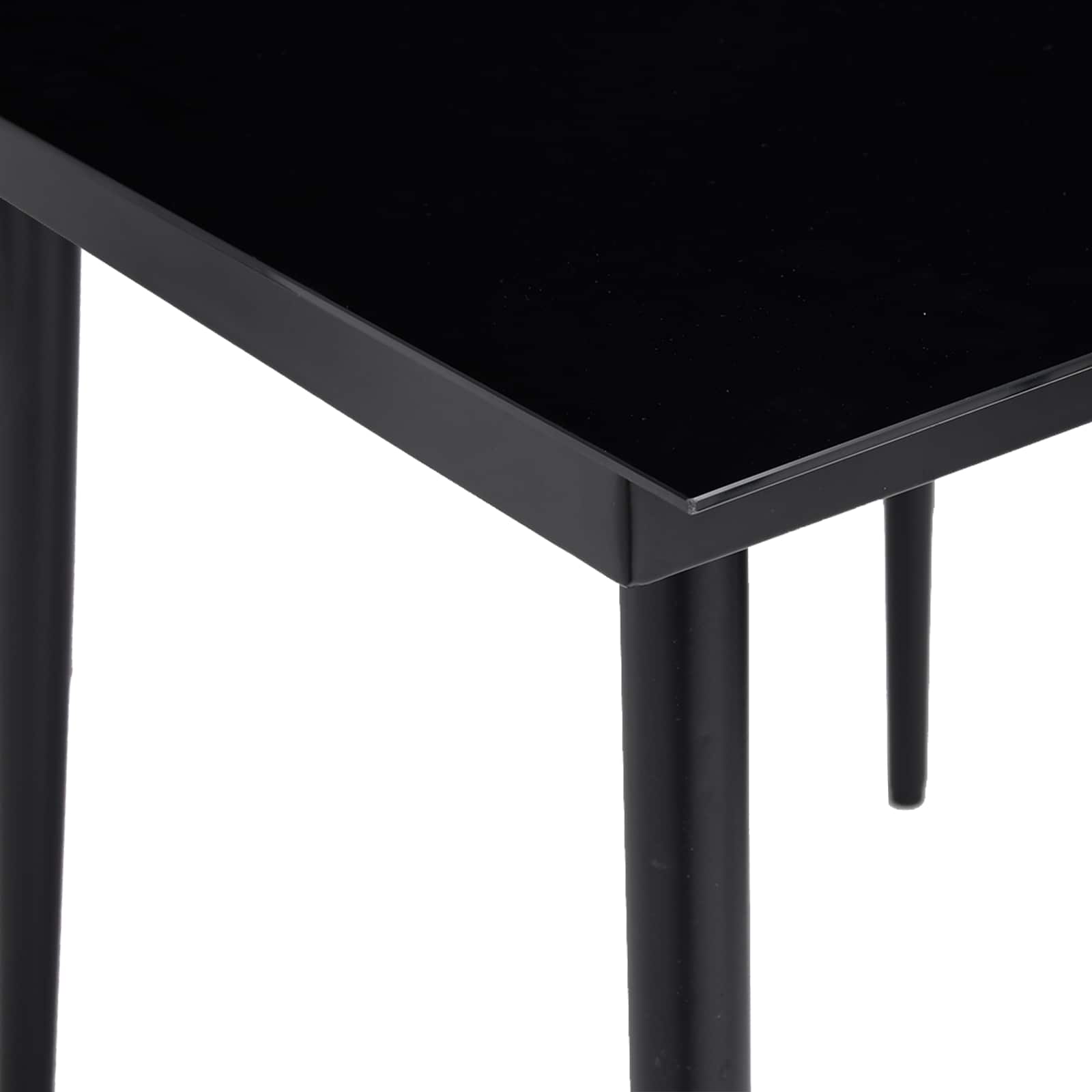 Ensemble de salle à manger pour jardin 5 pcs Gris polyrotin