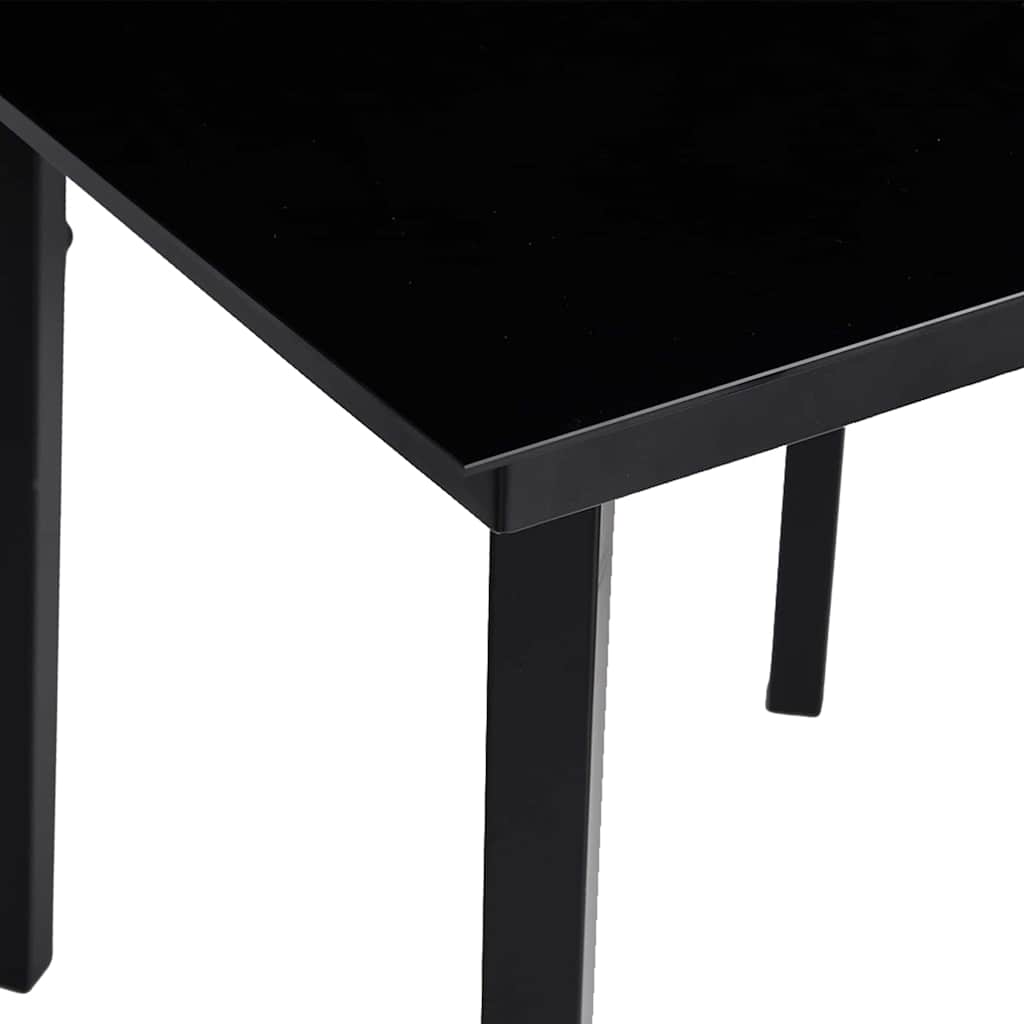 Ensemble de salle à manger pour jardin 5 pcs Beige polyrotin