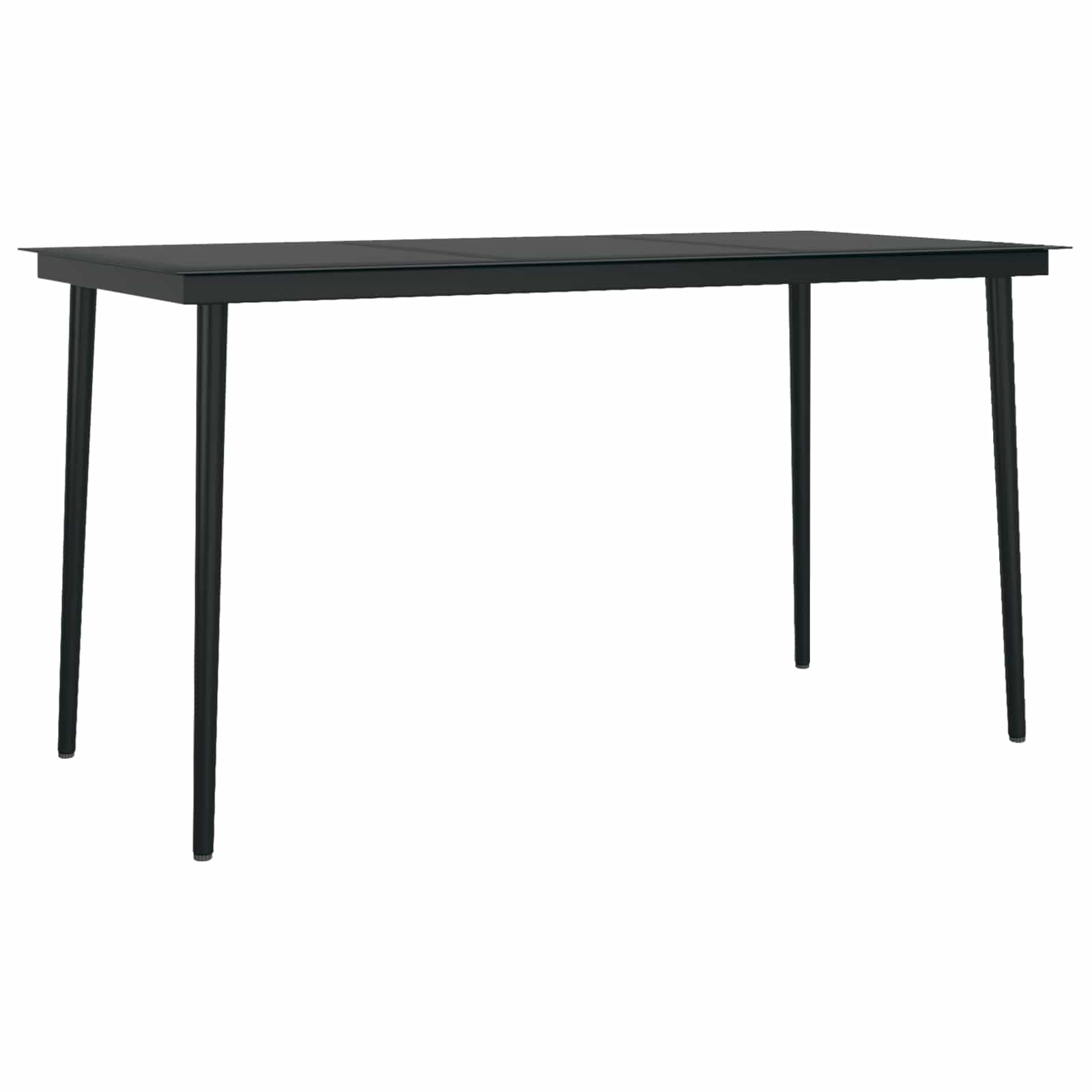 Ensemble de salle à manger pour jardin 5 pcs Gris clair