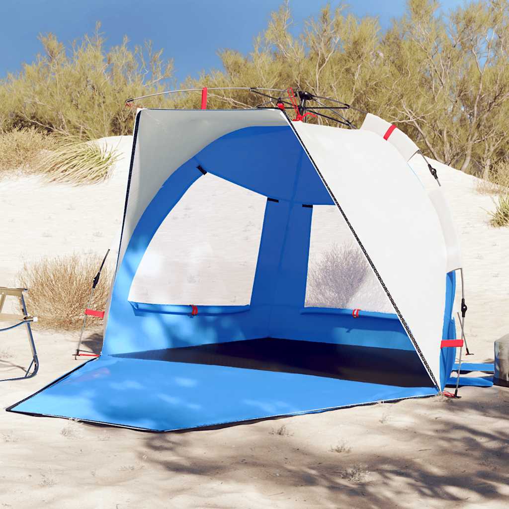 Tente de plage 2 personnes libération rapide imperméable Tentes vidaXL