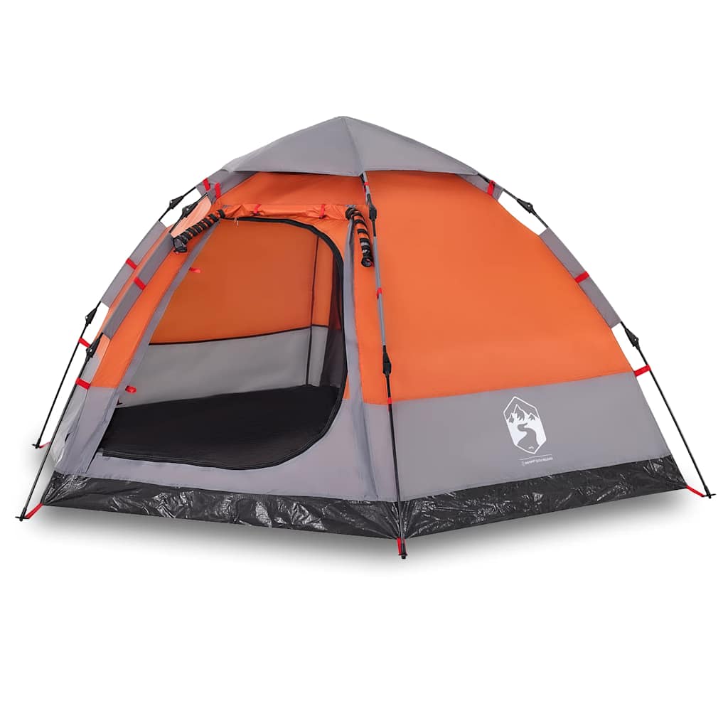 Tente de camping cabine 4 personnes libération rapide Tentes vidaXL