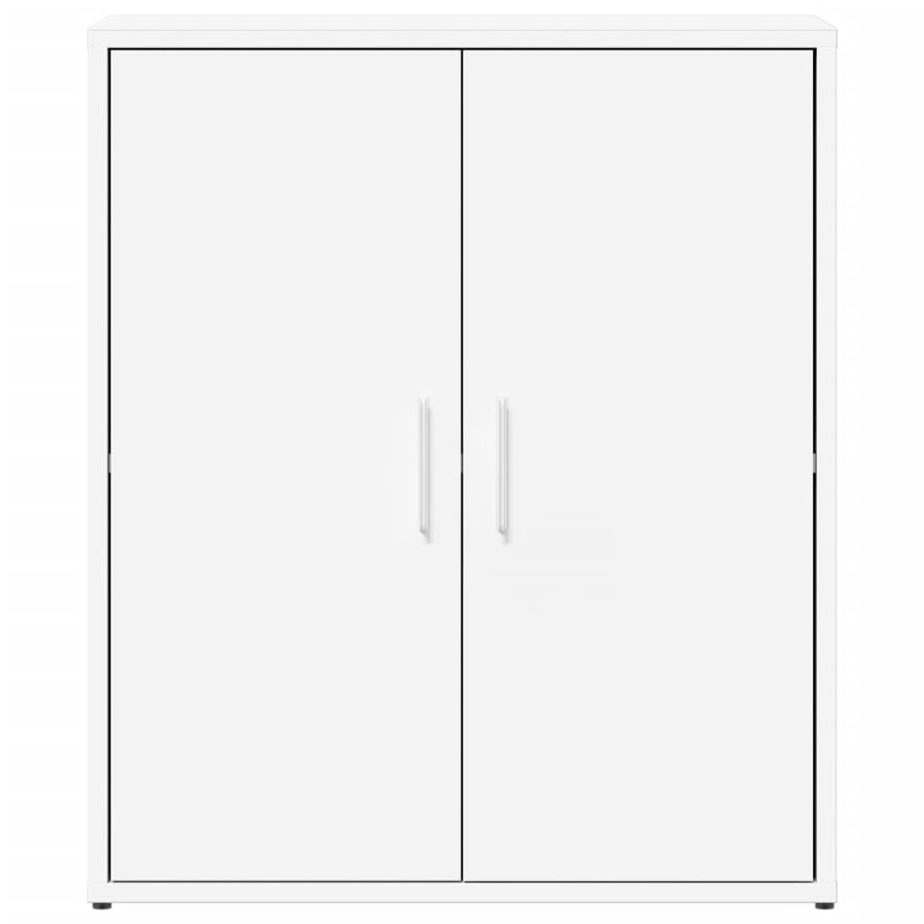 Buffets 2 pcs blanc 60x31x70 cm bois d'ingénierie - XIOS