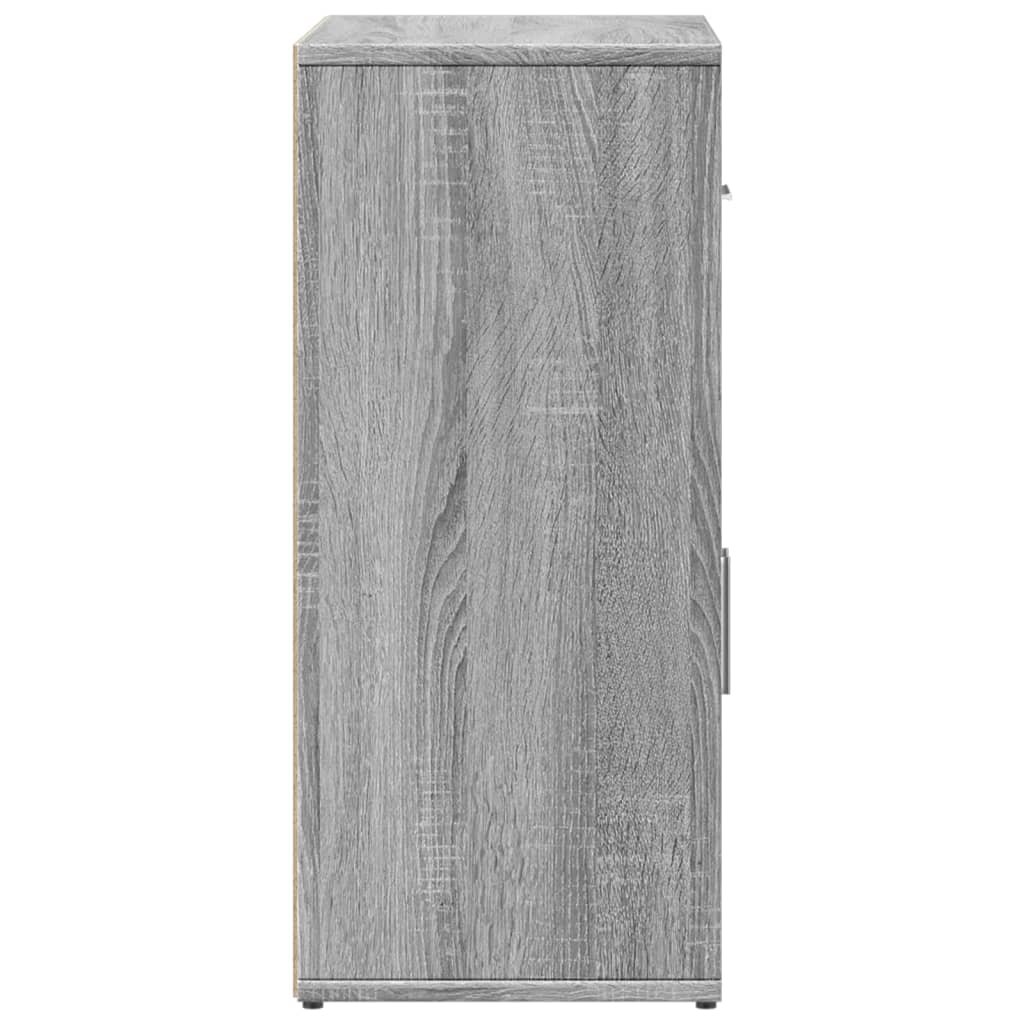 Buffets 2 pcs sonoma gris 60x31x70 cm bois d'ingénierie