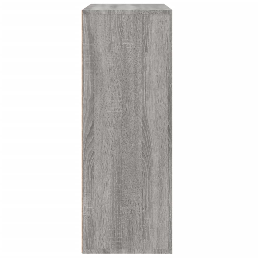 Buffets 2 pcs sonoma gris 60x31x84 cm bois d'ingénierie