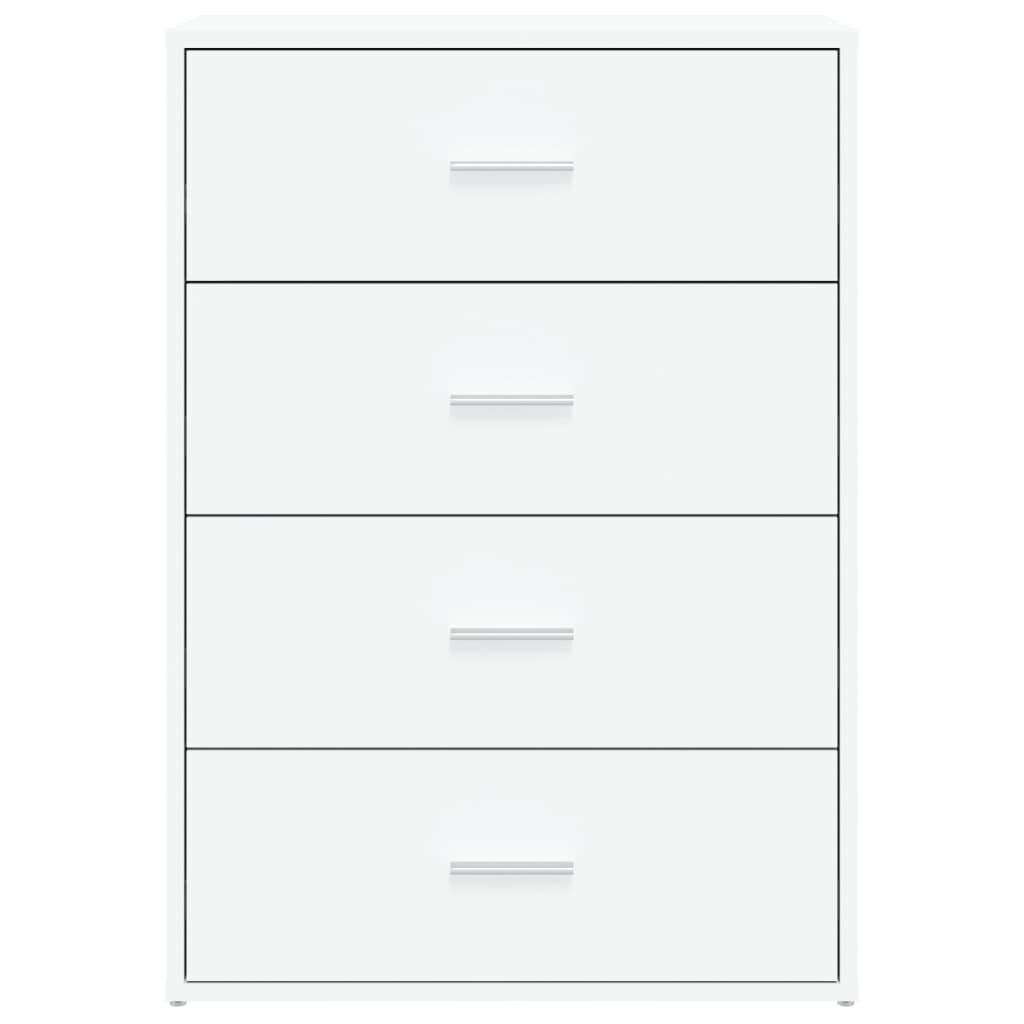 Buffets 2 pcs blanc 60x31x84 cm bois d'ingénierie - XIOS