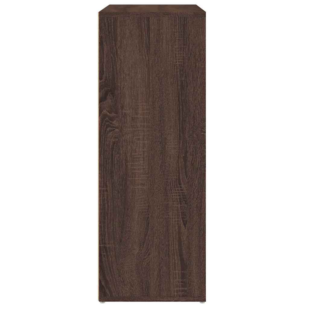 Buffets 2 pcs chêne marron 60x31x84 cm bois d'ingénierie Buffets & bahuts vidaXL