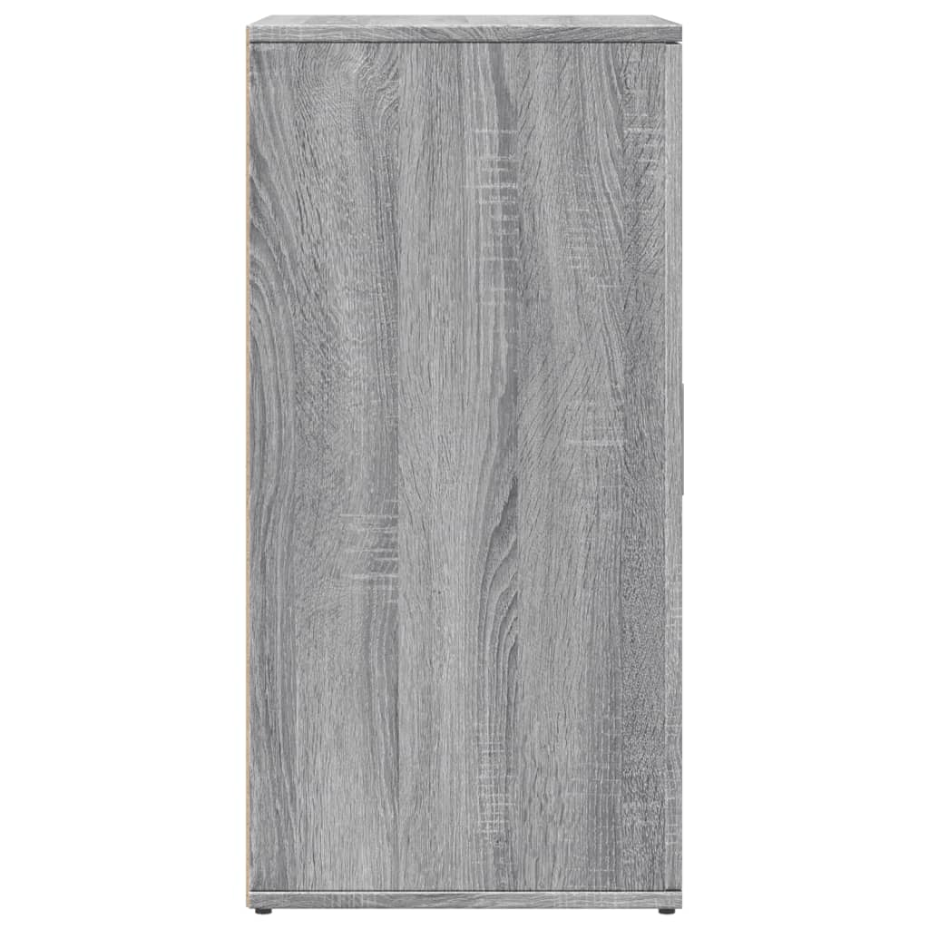 Buffets 2 pcs sonoma gris 59x39x80 cm bois d'ingénierie - XIOS