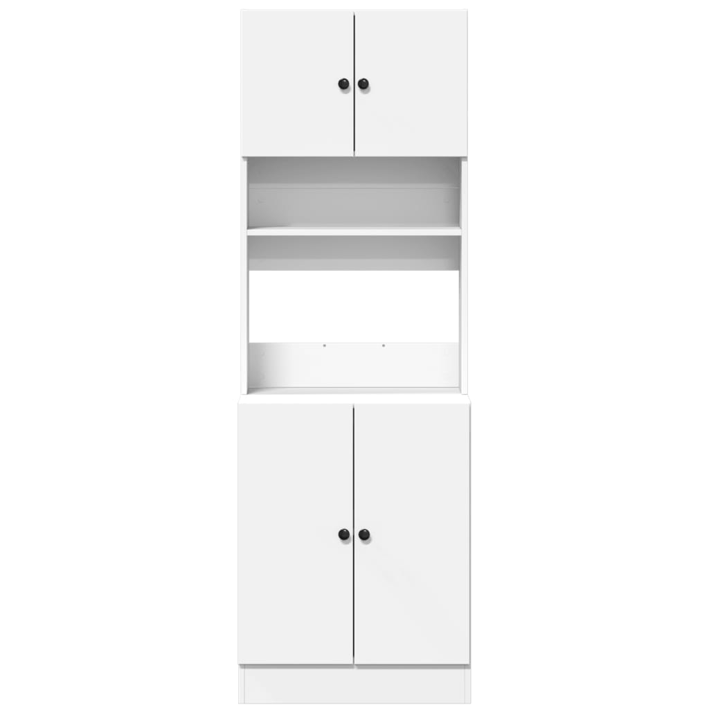 Armoire de cuisine blanc 60x50x180 cm bois d'ingénierie - XIOS