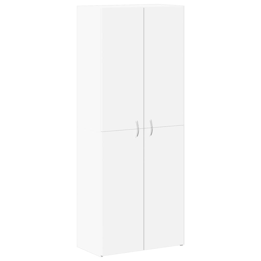 Armoire de classement blanc 60x32x153 cm bois d'ingénierie Classeur à tiroirs vidaXL
