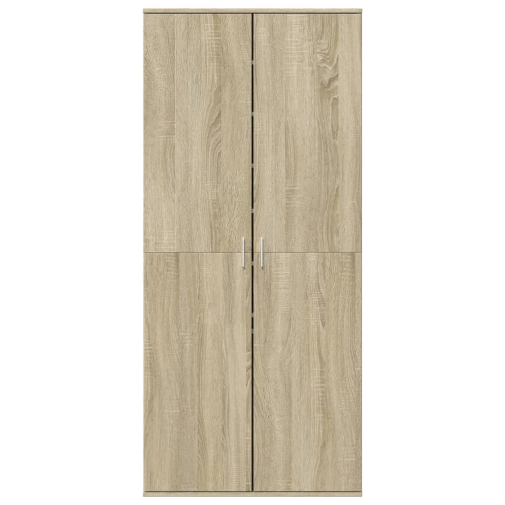 Armoire à chaussures Chêne sonoma 80x39x178cm Bois d'ingénierie - XIOS
