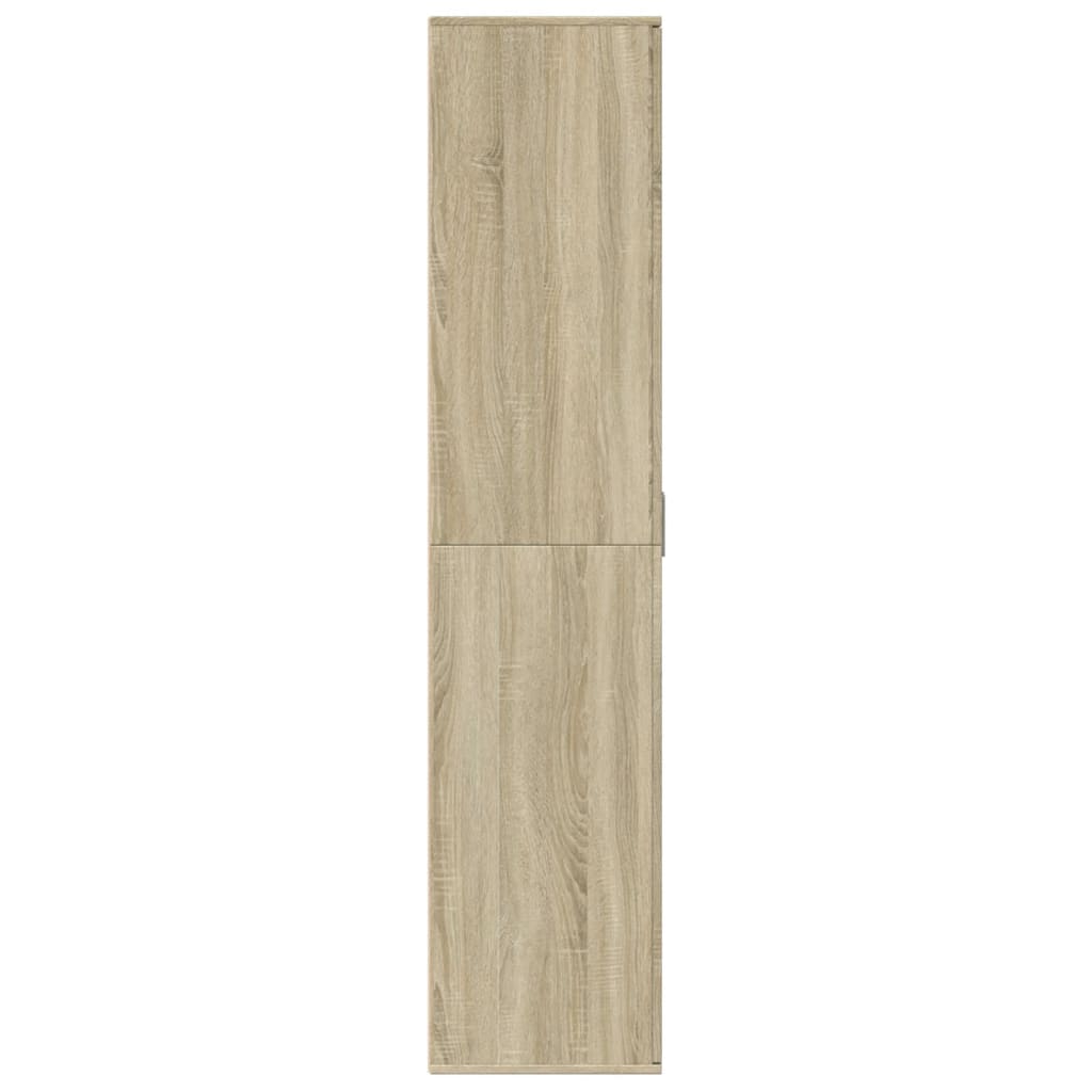 Armoire à chaussures Chêne sonoma 80x39x178cm Bois d'ingénierie - XIOS
