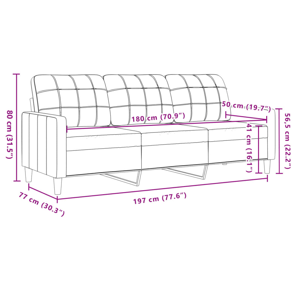 Ensemble de canapés 2 pcs avec coussins Jaune Velours - XIOS
