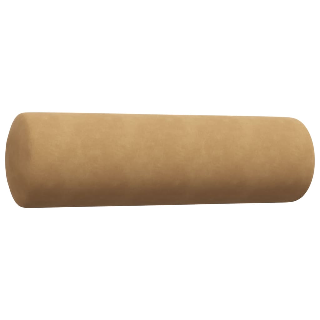 Ensemble de canapés 3 pcs avec coussins et traversins velours - XIOS