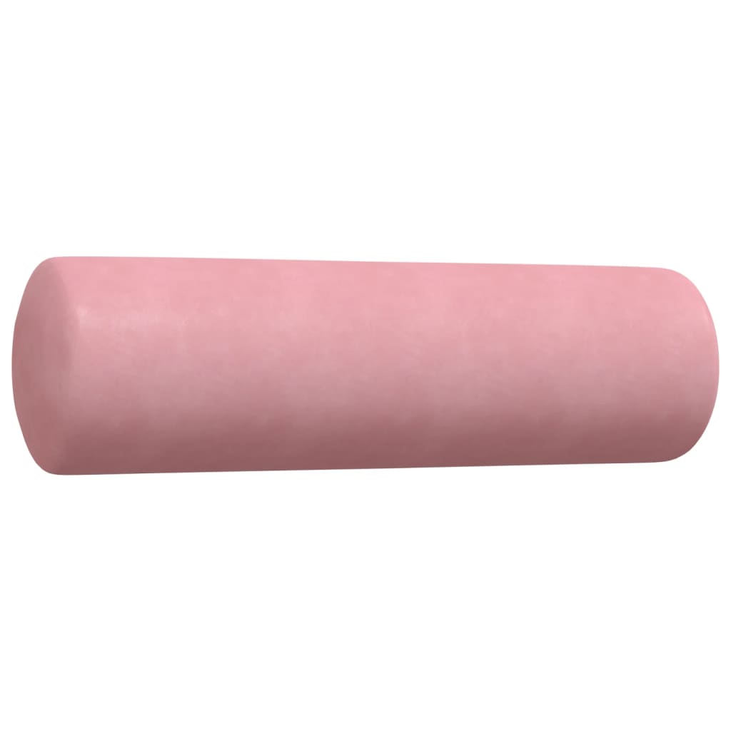 Ensemble de canapés 4pcs et coussins et traversins rose velours - XIOS