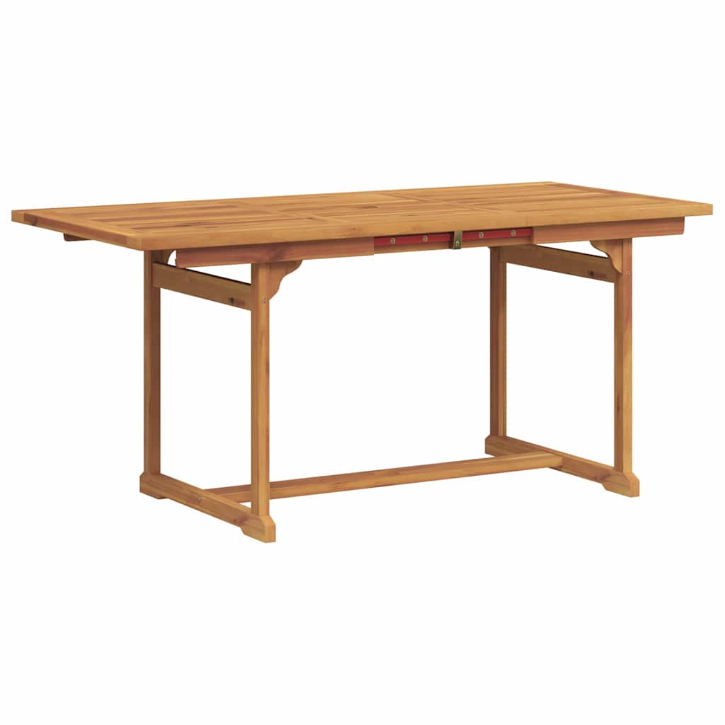 Ensemble à manger de jardin 5pcs bois d'acacia solide textilène