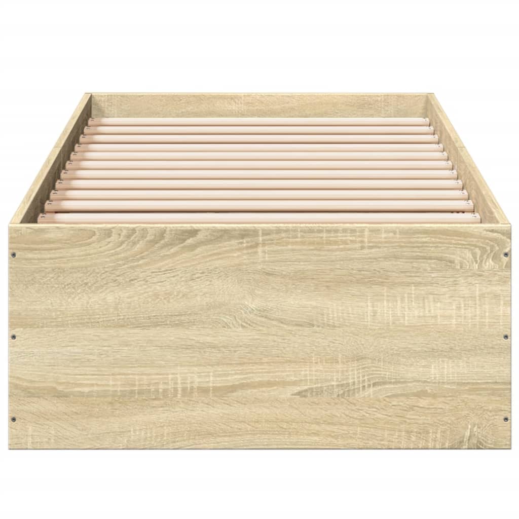 Cadre de lit sans matelas chêne sonoma 90x200 cm - XIOS
