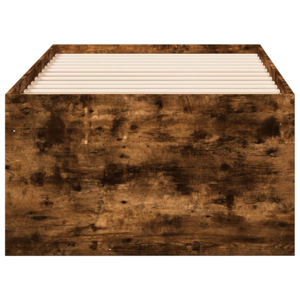 Lit de jour avec tiroirs sans matelas chêne fumé 90x200 cm - XIOS